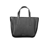 Calvin Klein Refine Mini Tote CK Tote Bag, Black, One Size