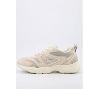 Calvin Klein Retro Mesh Tennis Trainer - White, White, Size 39, Women White