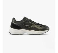 Calvin Klein RETRO TENNIS Mens Trainers Black/Black/Eggshell - UK 7