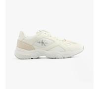 Calvin Klein RETRO TENNIS Mens Trainers White/White/Stormfront - UK 7