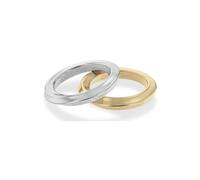 Calvin Klein Ring Stainless Steel 35000330-56 - Woman - Stainless Steel Gold/Silver 56