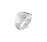 Calvin Klein Ring Stainless Steel 35000443-54 - Woman - Stainless Steel Silver 54