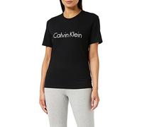 Calvin Klein S/s Crew Neck Top Pigiama, Nero (Black 001), 42 (Taglia Produttore: Small) Donna