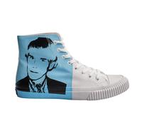 Calvin Klein S0347 Mens High Top Sneakers - White - Size UK 7.5