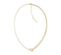 Calvin Klein SCULPTURED DROPS Necklace 18 ct. Goldplated Stainless Steel 35000081 - Woman - Gold Gold