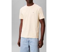 Calvin Klein Short Sleeve Badge 30s Jersey Anise Flower size M | Basic T-Shirts Outlet | Men M