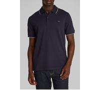 Calvin Klein Slim Fit Stretch Pique Tipping Polo Night Sky size L | Poloshirts Outlet | Men | Black L