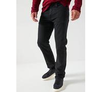 Calvin Klein Slim Straight Fit Jaguar Jeans, Black, Size 32, Inside Leg Regular, Men Black