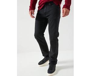 Calvin Klein Slim Straight Fit Jaguar Jeans, Black, Size 32, Inside Leg Regular, Men Black