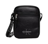 Calvin Klein Sling Bag Bold Logo Webbing Reporter - Black