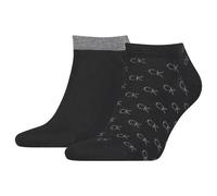 Calvin Klein Sneaker All Over Logo Socks 2 Pairs