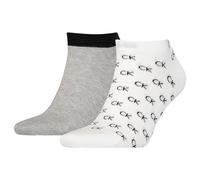 Calvin Klein Sneaker All Over Logo Socks 2 Pairs