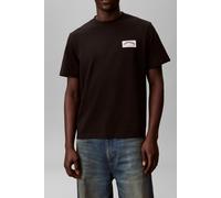 Calvin Klein Ss 20s Easy Collegia Tee Black size XL | Basic T-Shirts Outlet | Men | Black XL