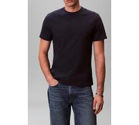 Calvin Klein Ss Classic Monogram Tee Dark Sapphire/bright White size XL | Basic T-Shirts Outlet | Men | Blue XL