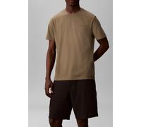 Calvin Klein Ss Micro Logo Crewneck Dusty Olive size XL | Basic T-Shirts Outlet | Men | Green XL