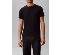 Calvin Klein Ss Stretch Cotton Tee Bright White/dark Sapphire size M | Basic T-Shirts Outlet | Men | White M