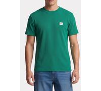 Calvin Klein Ss Waffle Badge Crew Neck Tee Enchanted Forest size S | Basic T-Shirts Outlet | Men S