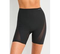 Calvin Klein Stay Put Mesh Sculpt Firm Thigh Slimmer Short, Black, Size M, Women Black