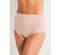 Calvin Klein Stay Put Mesh Sculpted Shapewear Brief, Beige, Size S, Women Beige