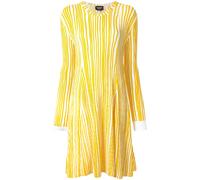 Calvin Klein striped pleated dress - Yellow S-M-L