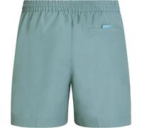 Calvin Klein Tape Logo Swim Shorts, Saltwater Aqua (UK, Alpha, M, Regular, Regular, L65-green)