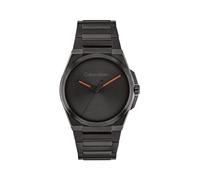 Calvin Klein Three Hand Quartz Movement Watch for Men META-Minimal Collection with Black Stainless Steel Bracelet - 25200455