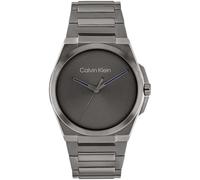Calvin Klein Three Hand Quartz Movement Watch for Men META-Minimal Collection with Grey Stainless Steel Bracelet - 25200458