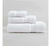 Calvin Klein - Towel Set, Super Soft Premium Cotton Towels with Zero Twist Construction, Modern Bathroom Decor, Oeko-Tex Certified (Iconic Solid White, 3-Piece)