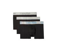 Calvin Klein Trunk 3-pack Black Body W/moon Mist Logo/black size XS | Underwear Outlet | Men | Black XS