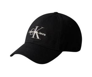 Calvin Klein Twill Logo Cap LV04G5004GUB1 - Unisex Black Adjustable