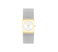Calvin Klein Two Hand Quartz Movement Watch for Women CK Pulse Collection with Silver Stainless Steel Mesh Bracelet - 25100139