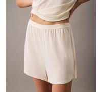 Calvin Klein ULTRA SOFT MODAL Womens Lounge Shorts Ivory - Small
