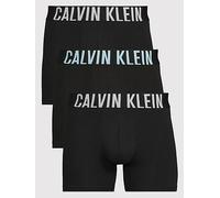 Calvin Klein Underwear 3 Pack Intense Power Cotton Boxer Brief, Black, Size Xl, Men Black