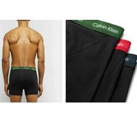 Calvin Klein Underwear 3 Pack Stretch Cotton Underwear Three Boxer Briefs S -