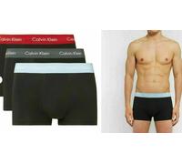 Calvin Klein Underwear 3 Pack Stretch Cotton Underwear Three Boxer Briefs S