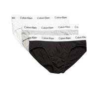 Calvin Klein Underwear Cadera Slips 3 Units White,Black,Grey S Men