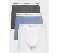 Calvin Klein Underwear Icon Cotton Stretch 3 Pack Relaxed Trunks, Assorted, Size M, Men Assorted