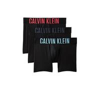 Calvin Klein Underwear Intense Power Micro Fibre 3 Pack Boxer Brief, Black, Size M, Men Black