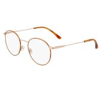 Calvin Klein Unisex CK19119 213 Optical frames Metal Havana Round Normal
