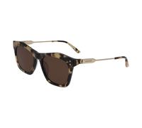 Calvin Klein Unisex CK20700S 244 Sunglasses Acetate Havana Brown Squared Normal