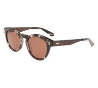 Calvin Klein Unisex CK21527S 223 Sunglasses Plastic Havana/Grey Brown Round