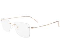 Calvin Klein Unisex CK22125TB 272 Optical frames Titanium Nude Squared Normal Photochromatic