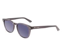 Calvin Klein Unisex CK22515S 059 Sunglasses Acetate Grey Blue Round Normal Shaded