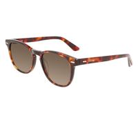Calvin Klein Unisex CK22515S 609 Sunglasses Acetate Havana Brown Round Normal Shaded