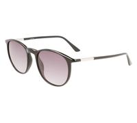 Calvin Klein Unisex CK22537S 001 Sunglasses Injected Black Grey Round Shaded