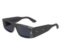 Calvin Klein Unisex CK23537S 059 Sunglasses Acetate Grey Smoke Squared Normal Normal