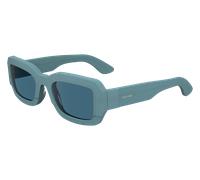 Calvin Klein Unisex CK24511S 413 Sunglasses Bio-cecid Light blue Blue Squared Normal