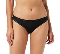 Calvin Klein for woman. 000QD3763E Bottoms Up black thong (M), Homewear, Polyamide