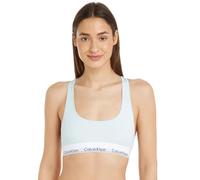 Calvin Klein Unlined Bralette Bralette Women's, Blue (Island Reef), L