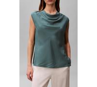 Calvin Klein Viscose Twill Cowl Neck Top North Atlantic size XL | Blouses Outlet | Women XL